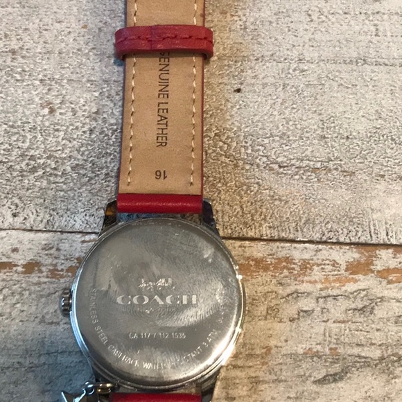 Coach watch with charm - Picture 6 of 8